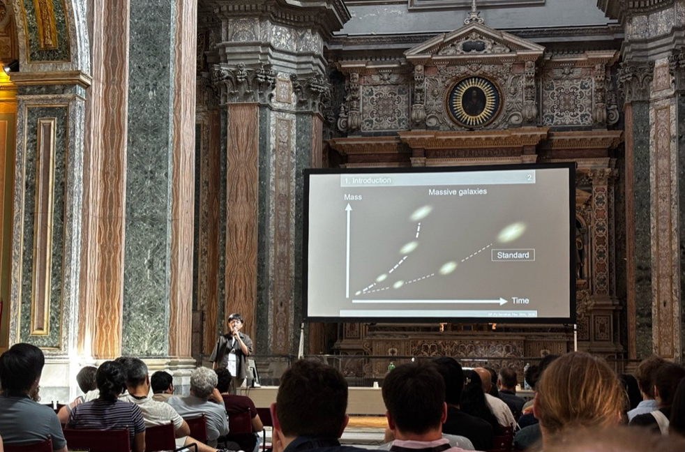 Kosuke Takahashi (D1, Astronomical Institute)　　　9-13, June, 2025, Naples, Italy